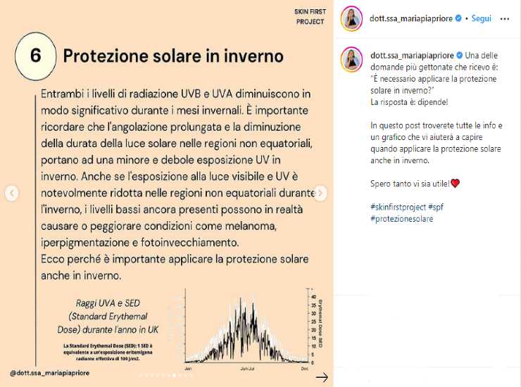 Perchè è importante applicare la protezione solare