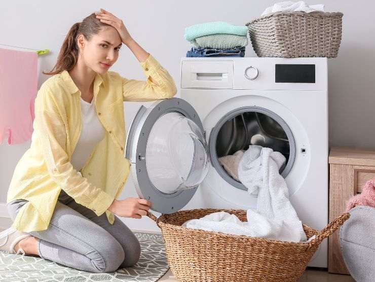 sacchetto lavatrice inconveniente