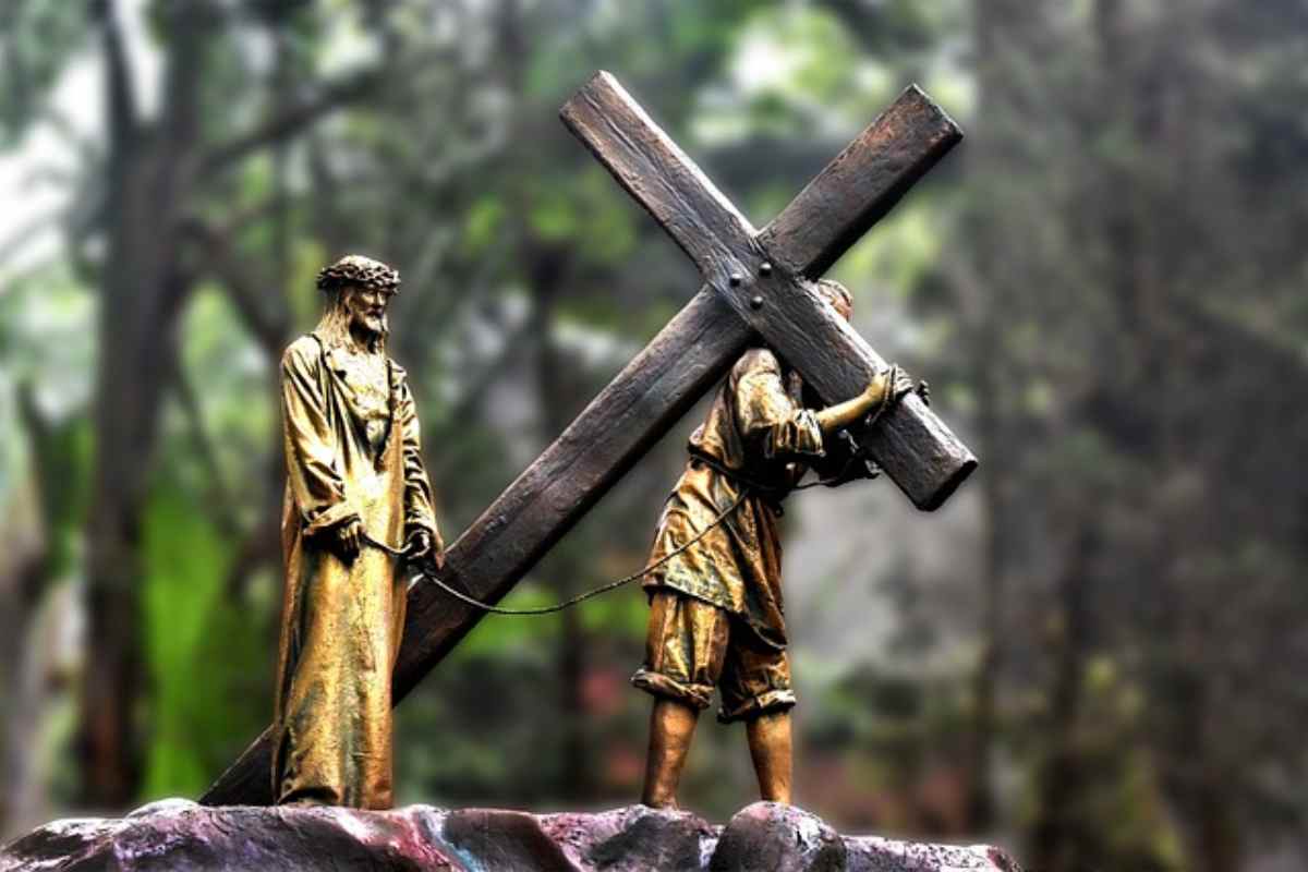 Gesù con la croce