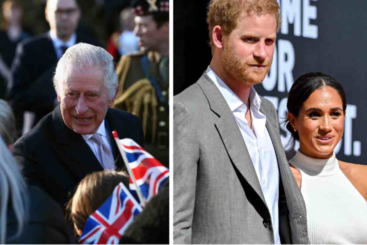 harry meghan incoronazione carlo