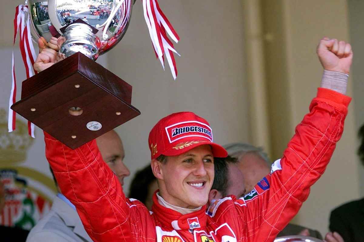 Michael Schumacher e una vittoria