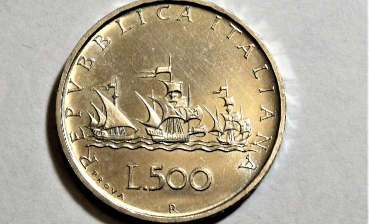 500 lire caravella