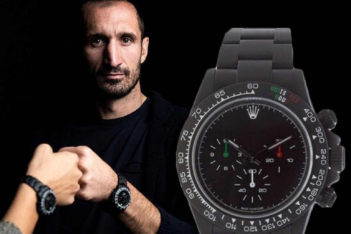 Chiellini l'orologio Capitano