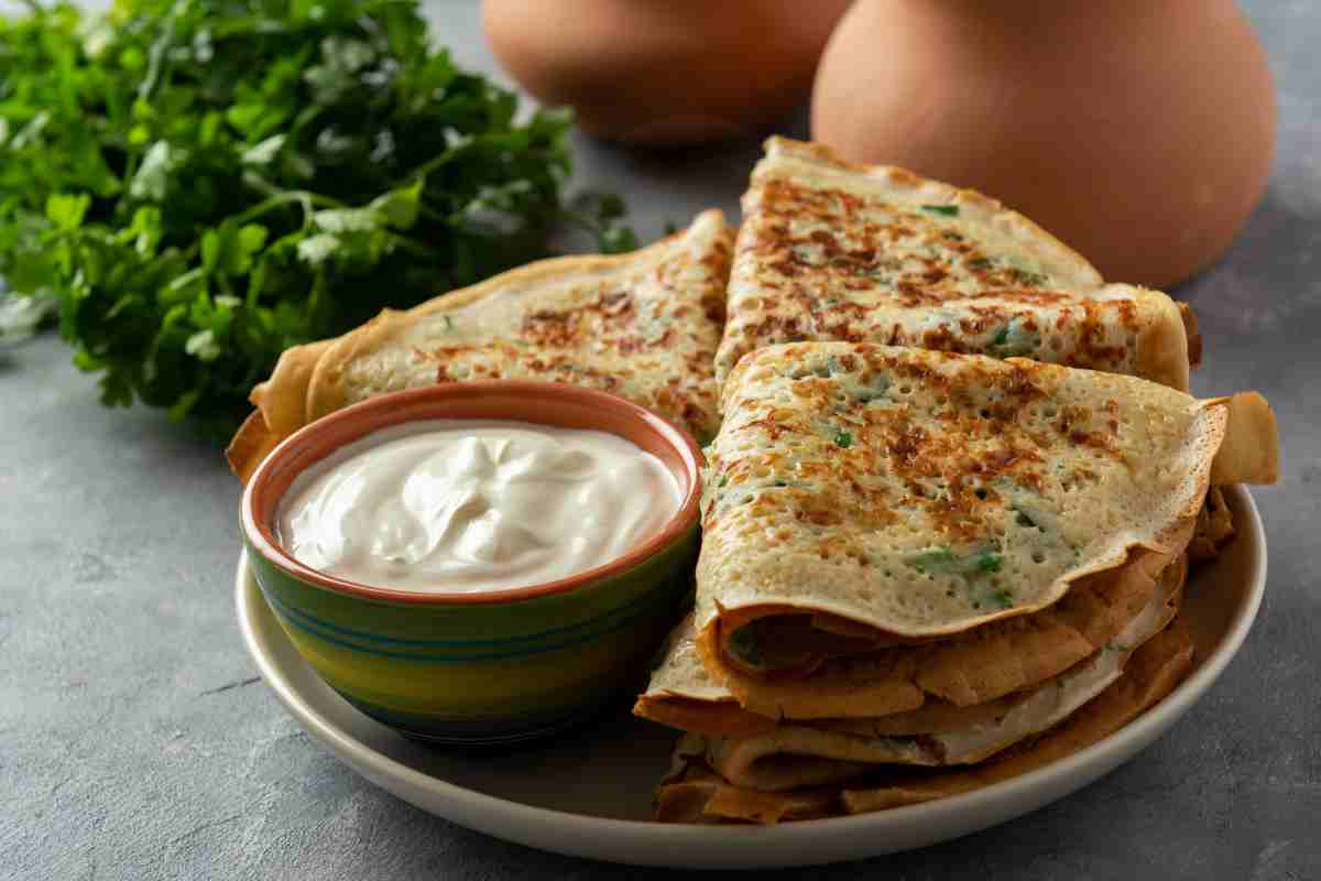 Crepes salate