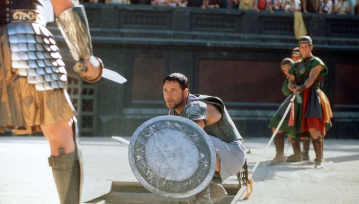 Una scena de "Il gladiatore"