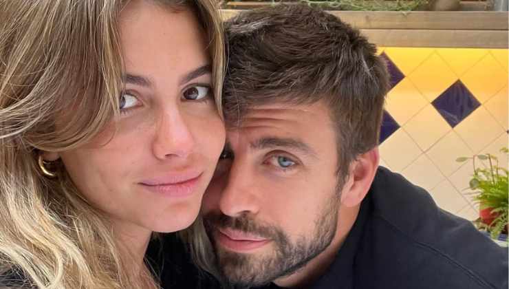 Piqué con la sua fidanzata