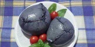 Mozzarella bufala nera