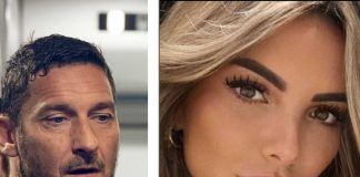 La coppia Francesco Totti e Noemi Bocchi