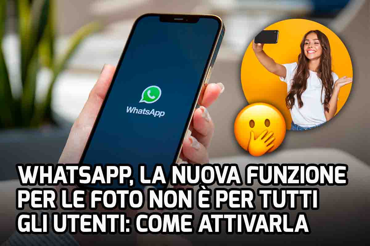 Nuova feature per le foto su Whatsapp