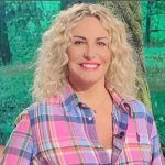 Antonella Clerici e l'intruso in diretta
