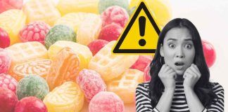 Allerta alimentare per le caramelle