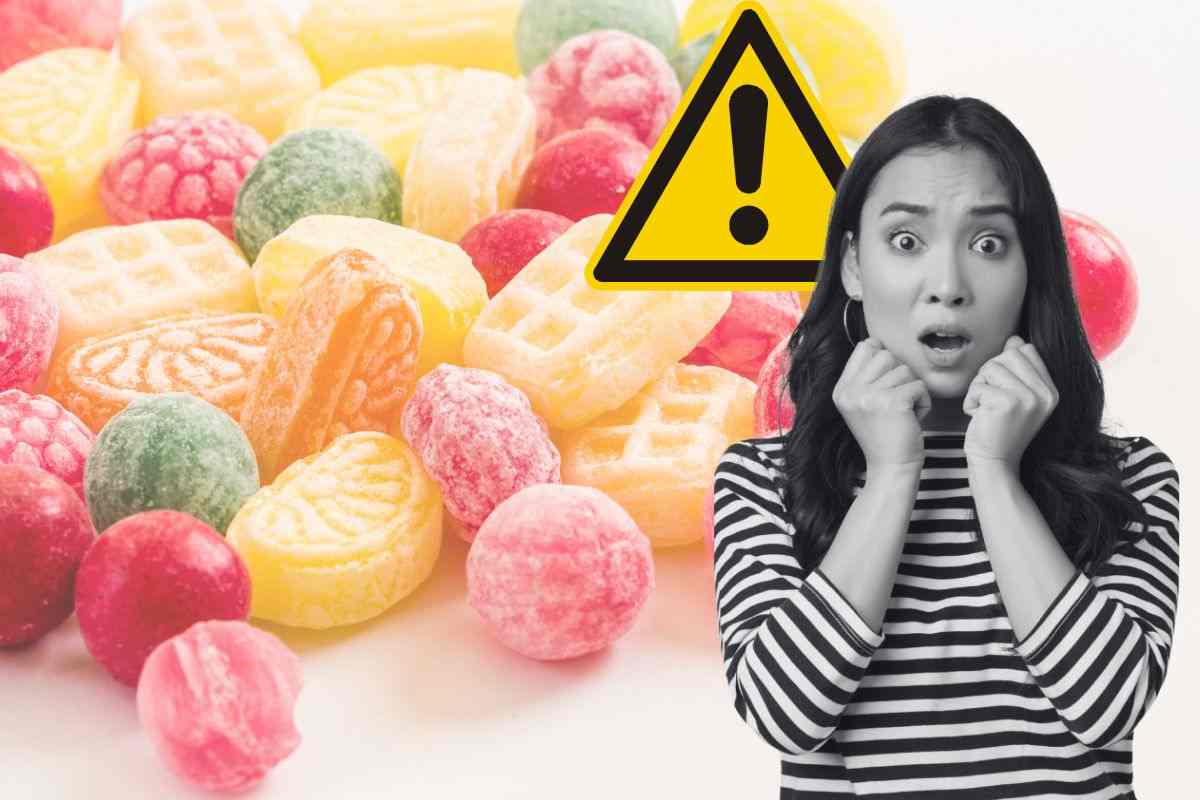 Allerta alimentare per le caramelle