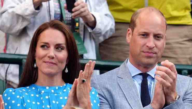 Primo piano Kate e William