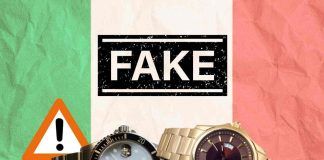 Allarme per orologi contraffatti