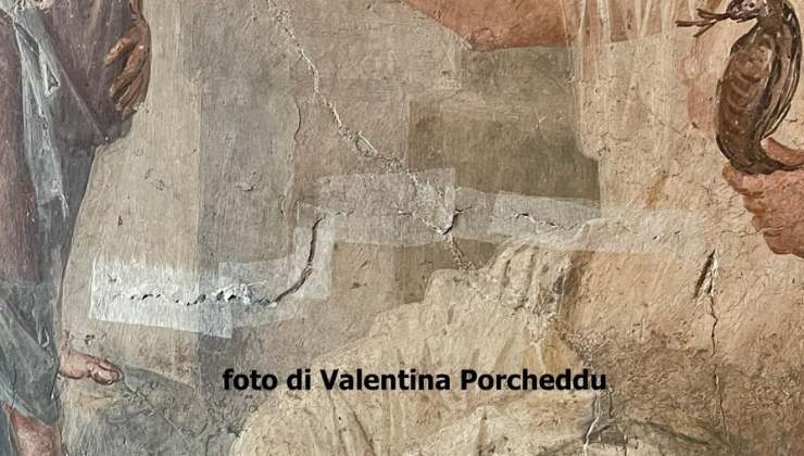 Pompei: affresco danneggiato, ecco come