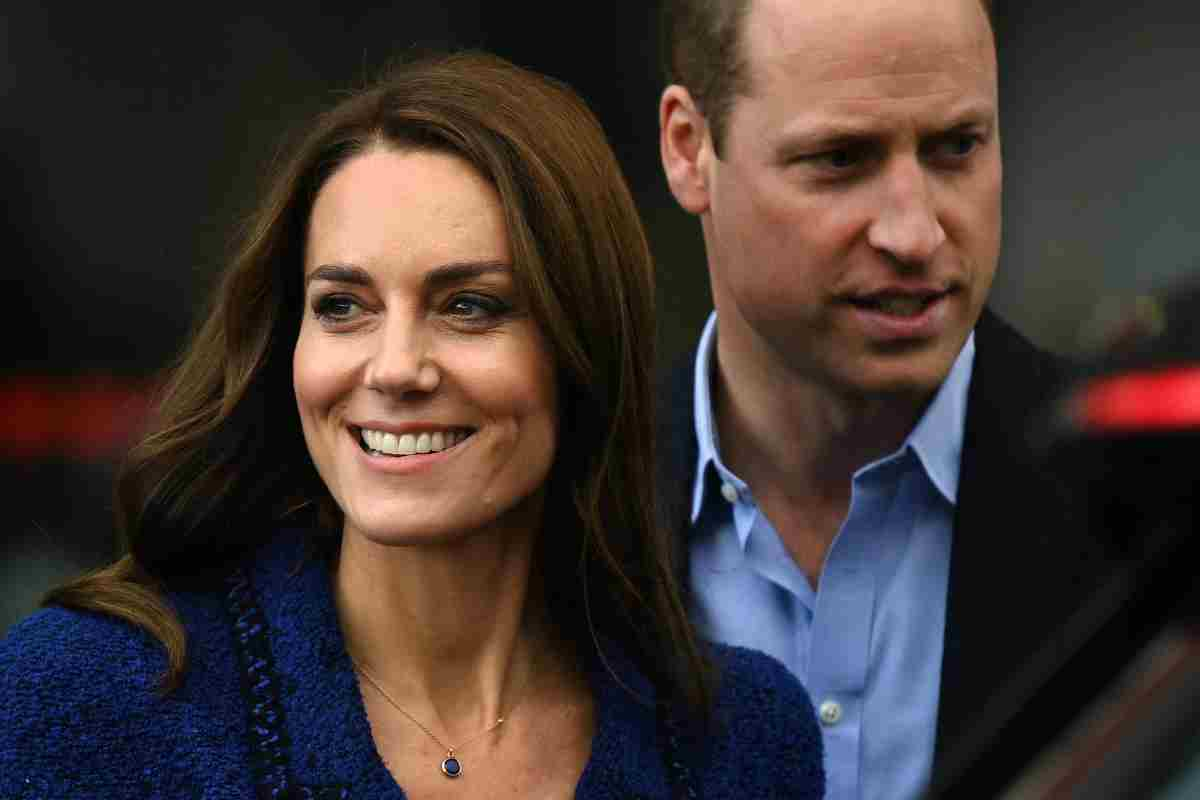 Primo piano Kate e William