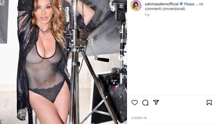 Sabrina Salerno sensuale