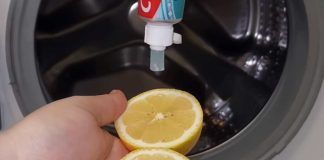Dentifricio lavatrice