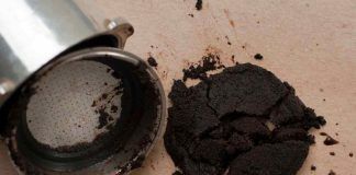 riutilizzare fondi del caffè