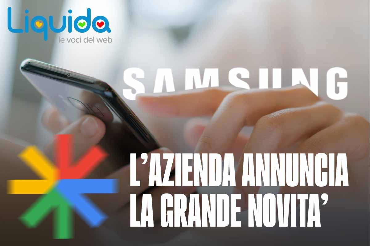 Samsung annuncia una grande novità, è lotta alla concorrenza