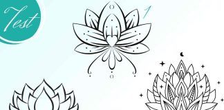 test del fiore di loto