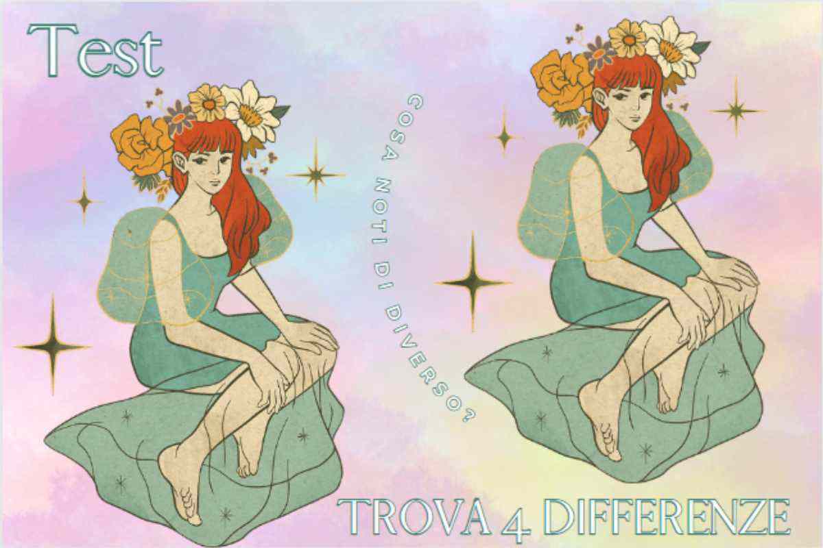 Trova le differenze test ninfa