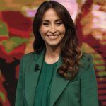 Benedetta Parodi riceve una visita dalla mamma sul set