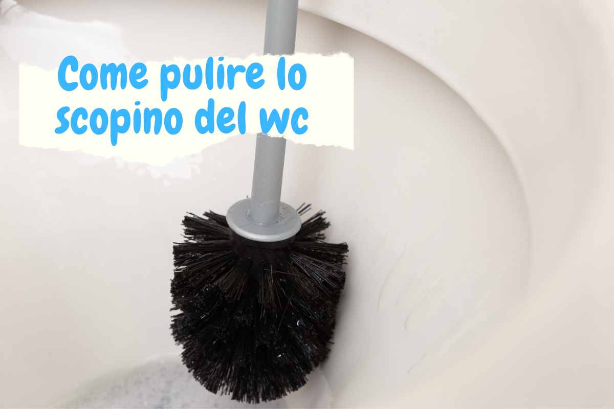 Come pulire lo scopino del wc