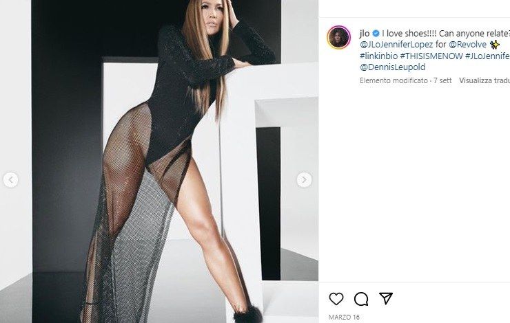 Jennifer Lopez fisico mozzafiato