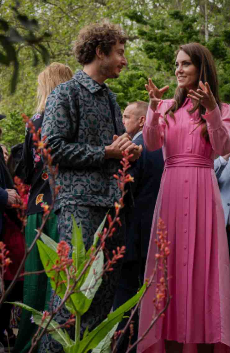 Kate Middleton, in rosa fa sognare