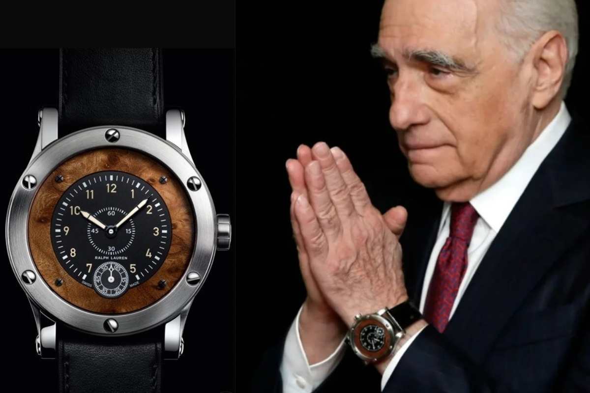 Martin Scorsese fedele a se stesso con l'orologio Ralph Laurent