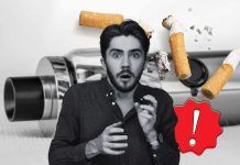 La drammatica esperienza causata a un uomo giovane dalle sigarette elettroniche