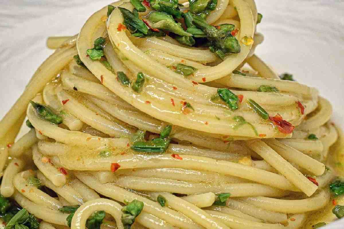Spaghetti con asparagi ricetta