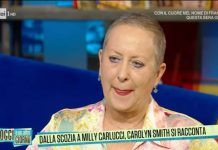 Carolyn Smith commuove tutti