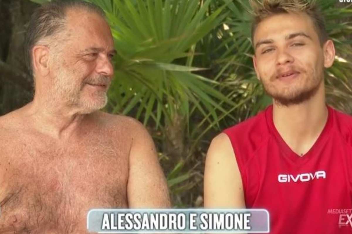 Alessandro Cecchi Paone e Simone isola