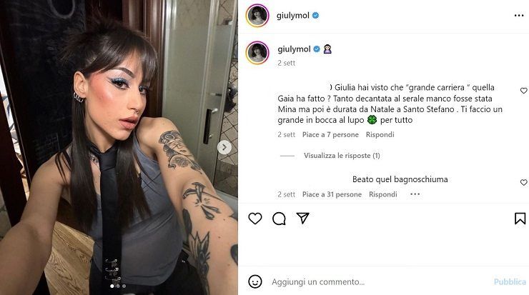 Amici 19, Giulia Molino: ecco come è oggi la cantante