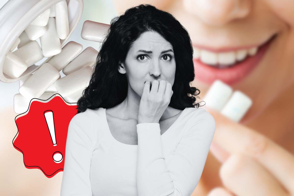 Rischi di ingoiare un chewing gum, cosa succede nello stomaco e nell'intestino