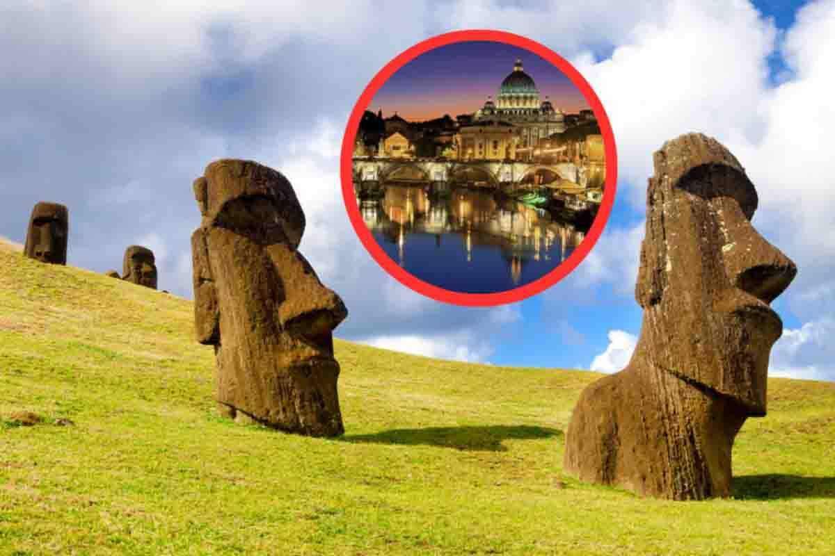 Cosa ci fa un Moai in Italia