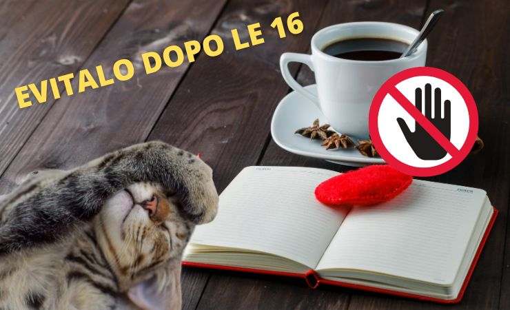 no caffeina dopo le 16