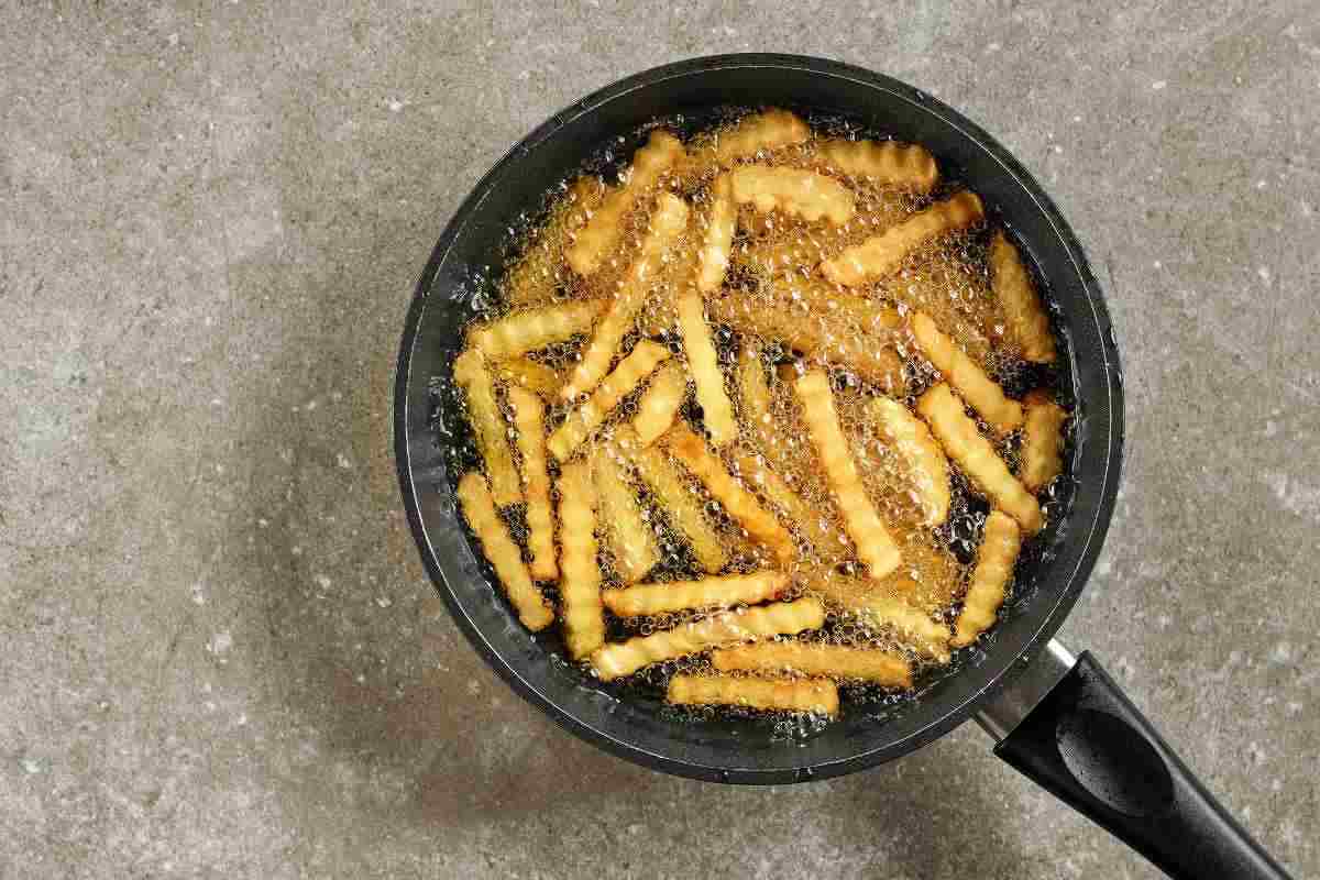 trucco per frittura perfetta