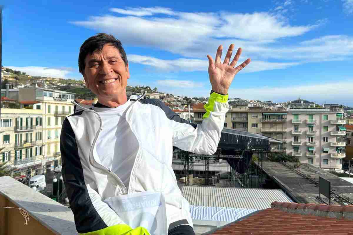 Gianni Morandi, il post su Instagram