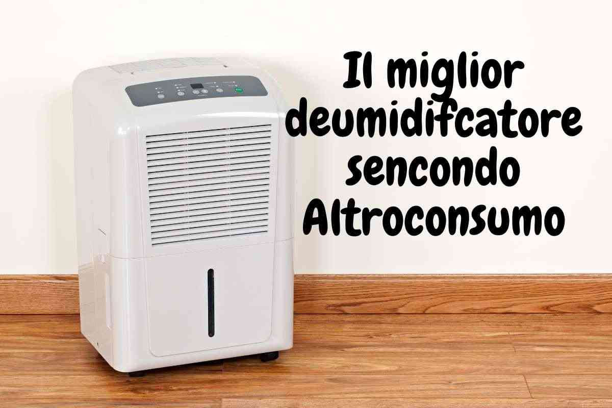 I migliori deumidificatori secondo Altroconsumo