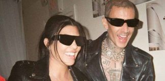 Kourtney Kardashian annuncia attendere un bebè al concerto