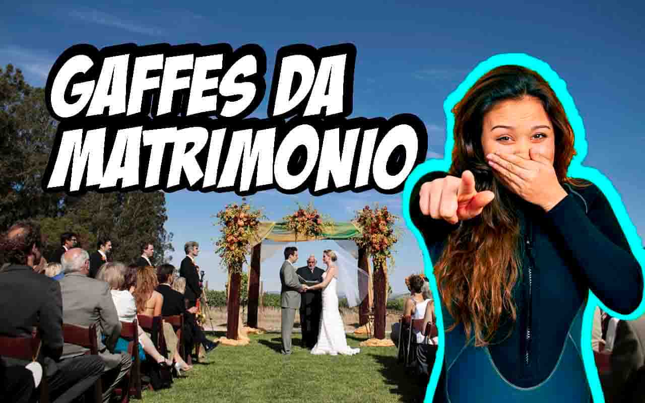 Matrimonio estivo, occhi a questa gaffe