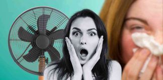 Allergia, tutta colpa del ventilatore