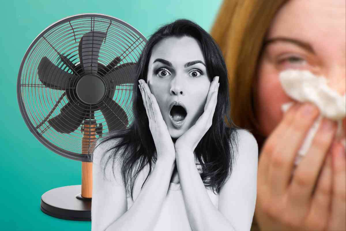 Allergia, tutta colpa del ventilatore
