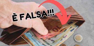 Pagare con una banconota falsa: le conseguenze
