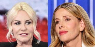 Alessia Marcuzzi ed Antonella Clerici ilarità