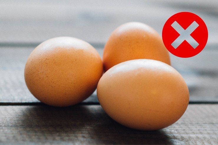 grave errore uova frigo