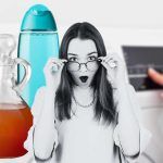 Lavaggio alternativo per la lavatrice con shampoo e aceto
